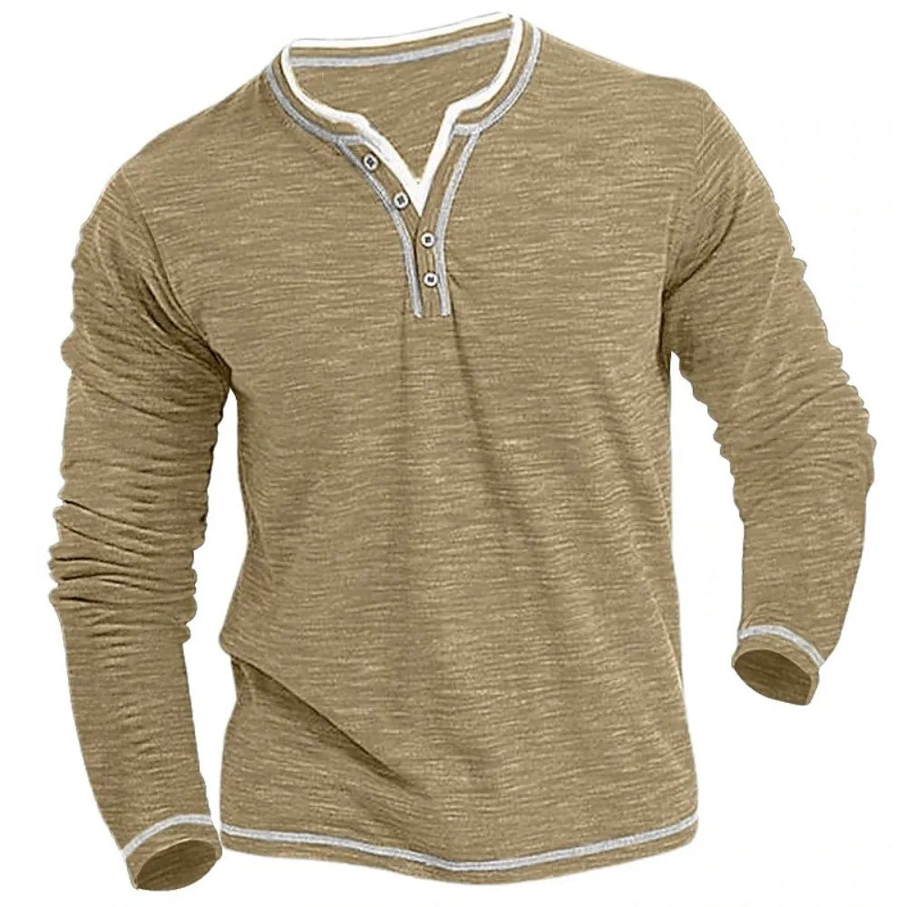 Leon | Longsleeve met V-hals