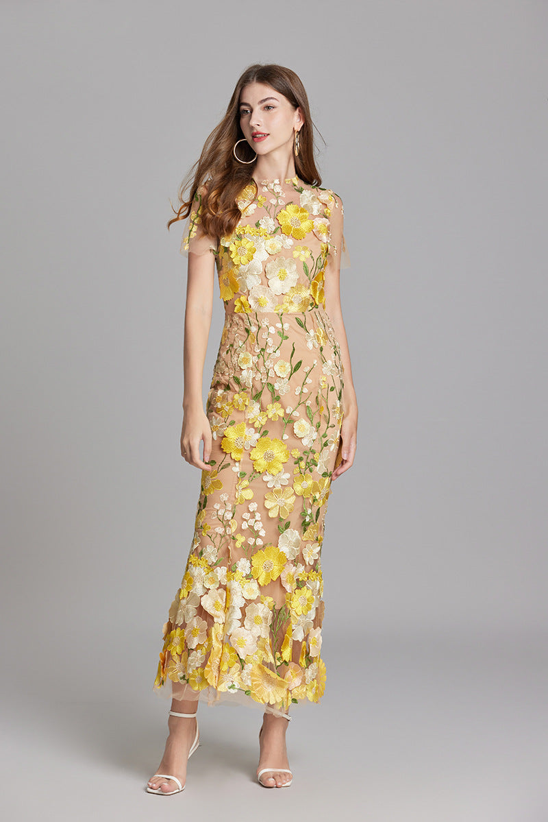 Lucienne | Jurk Floral Elegance