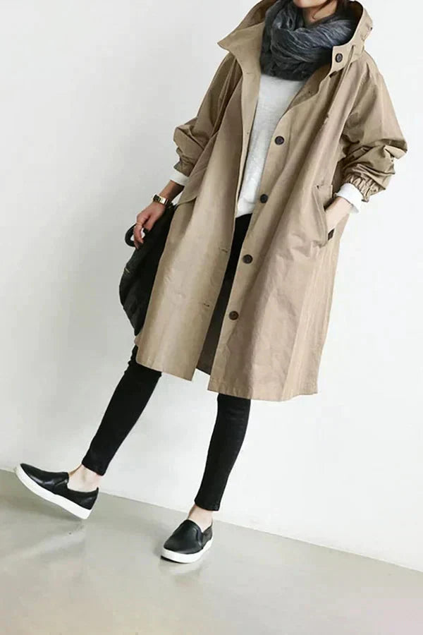 Solène | Stijlvolle Trenchcoat
