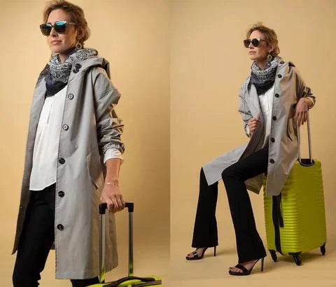 Solène | Stijlvolle Trenchcoat