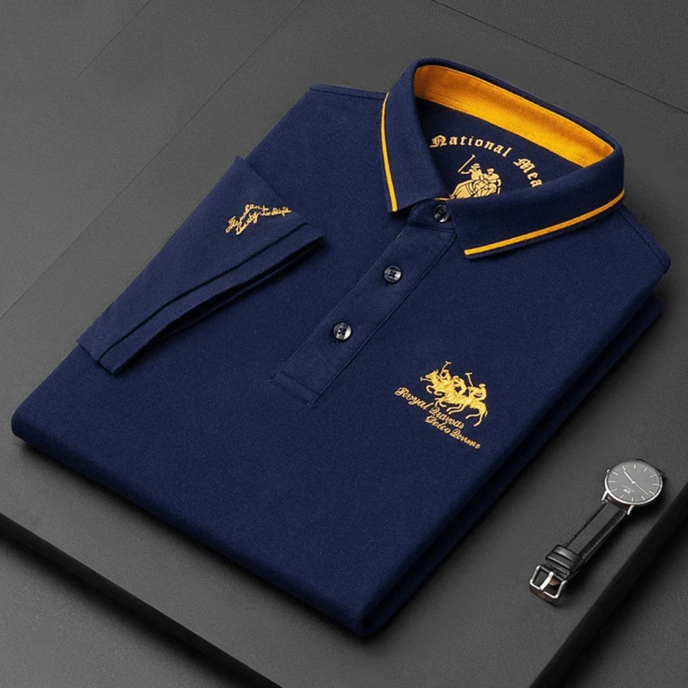 Valerio™ – Luxe Polo voor Heren