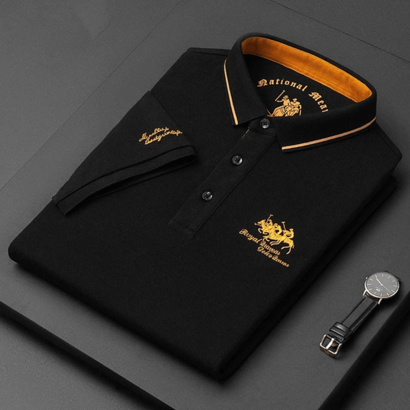 Valerio™ – Luxe Polo voor Heren