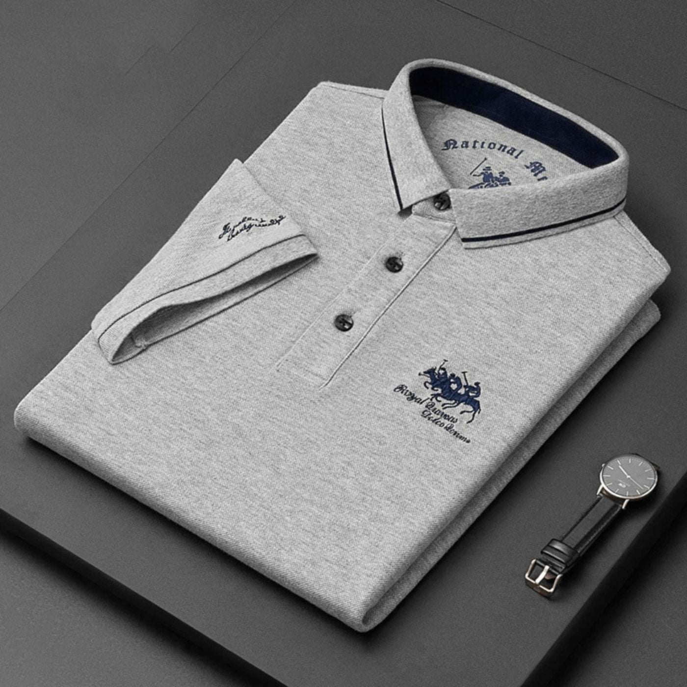 Valerio™ – Luxe Polo voor Heren