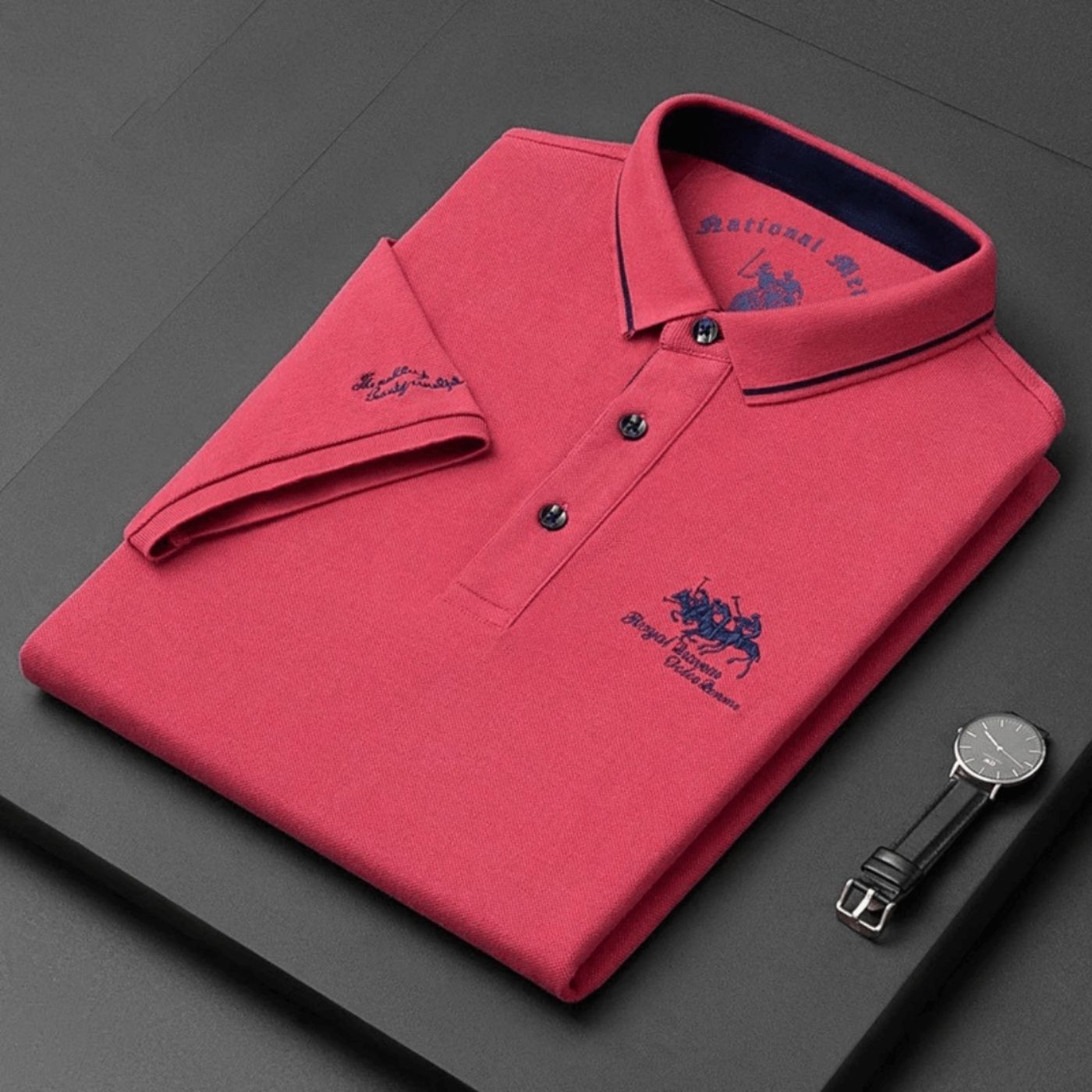 Valerio™ – Luxe Polo voor Heren