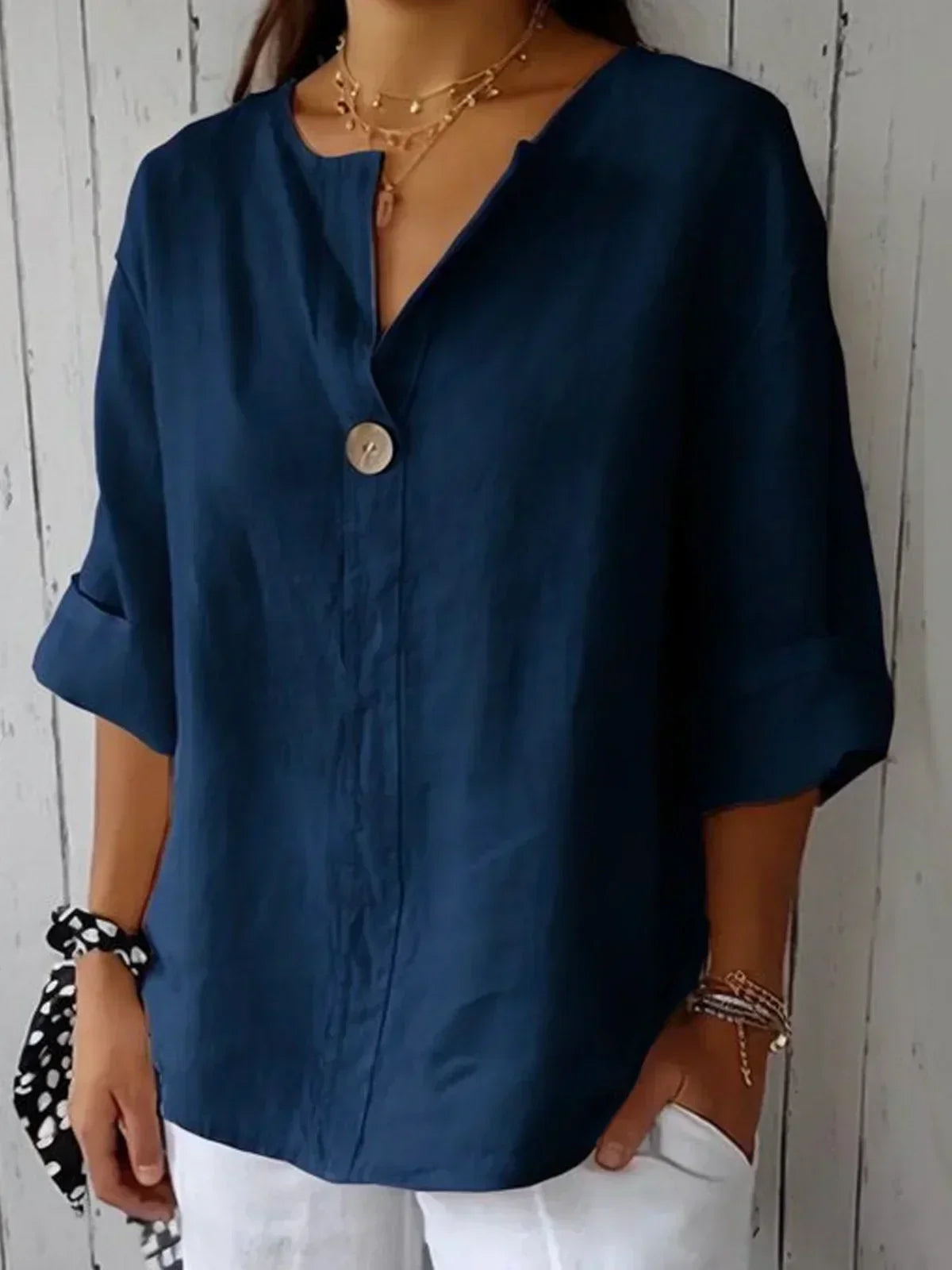 Yvonna – Chique en Comfortabele Blouse