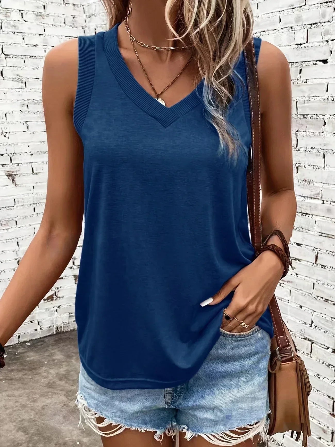 Assila - V-Hals Top