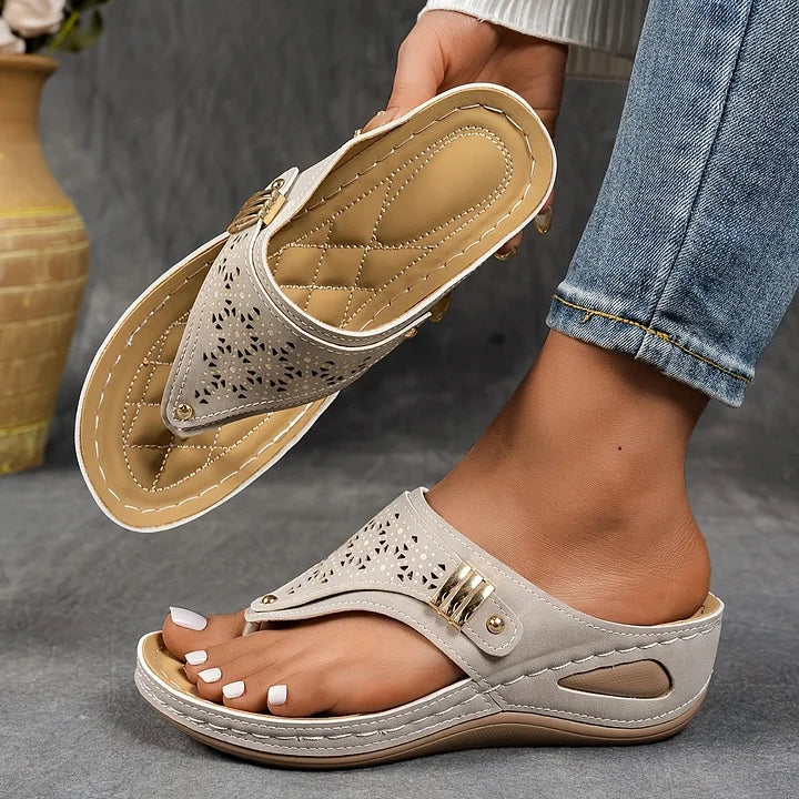 Prime™ | Zomersandalen met Sleehak