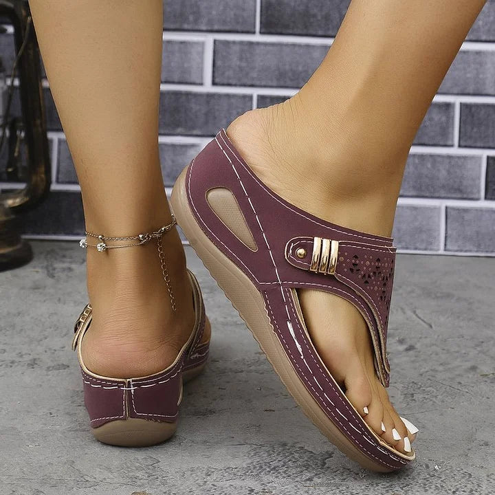 Prime™ | Zomersandalen met Sleehak