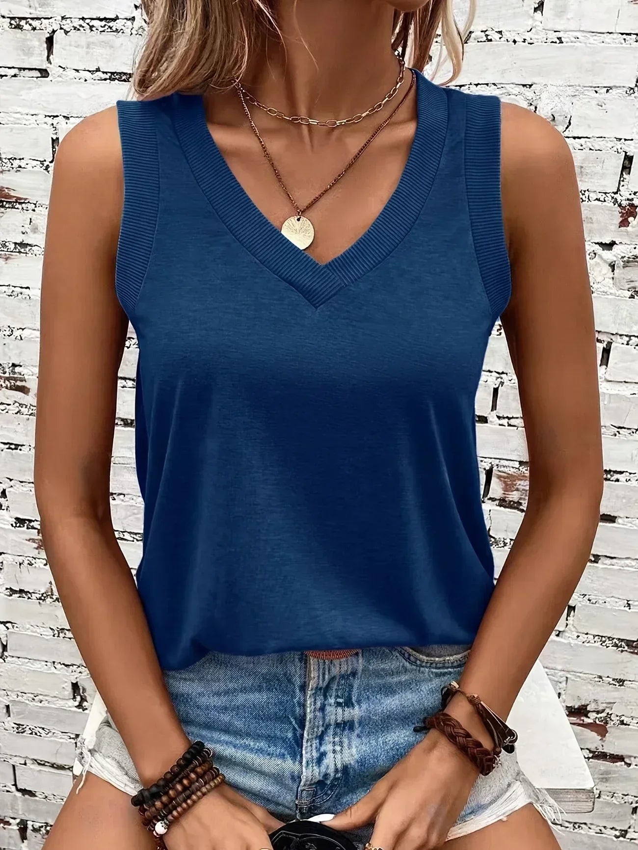 Assila - V-Hals Top