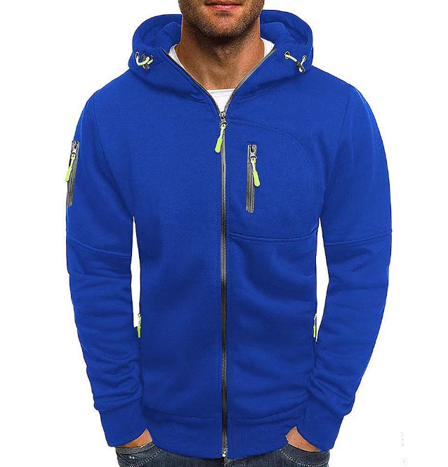 Milan - Flexibele Zip-Up Hoodie