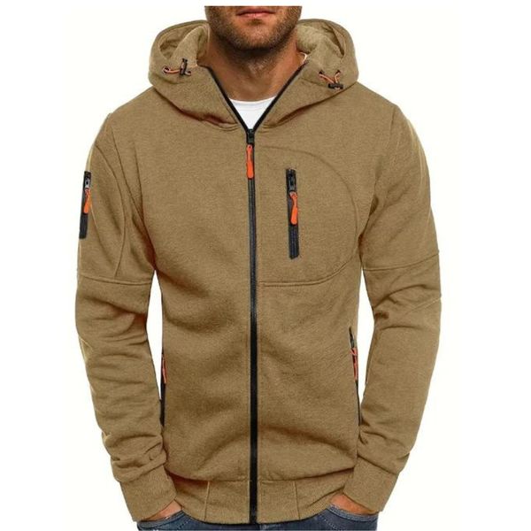 Milan - Flexibele Zip-Up Hoodie