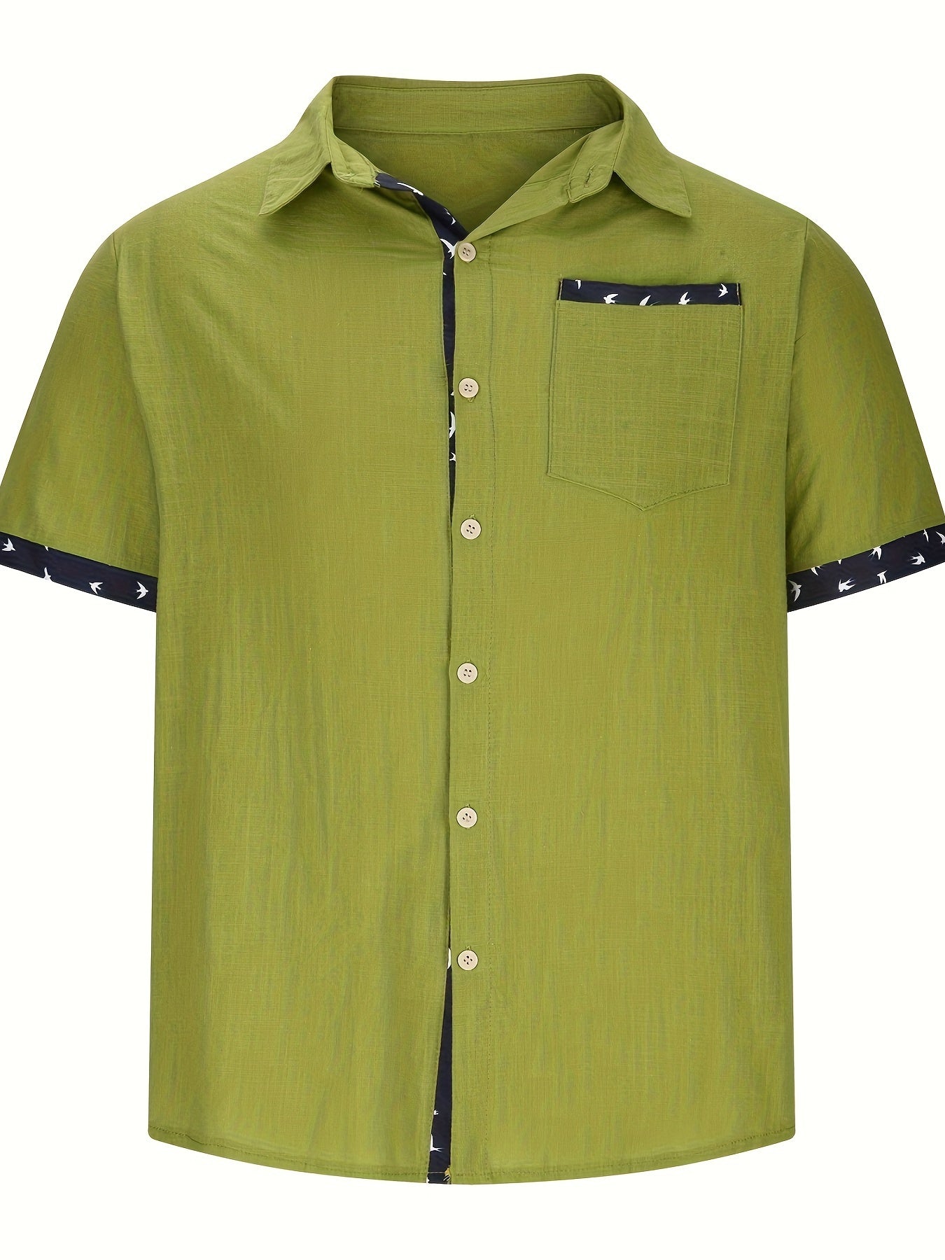Julio – Elegant Overhemd met Korte Mouwen