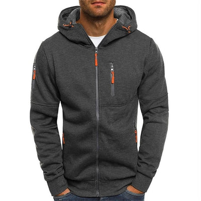 Milan - Flexibele Zip-Up Hoodie
