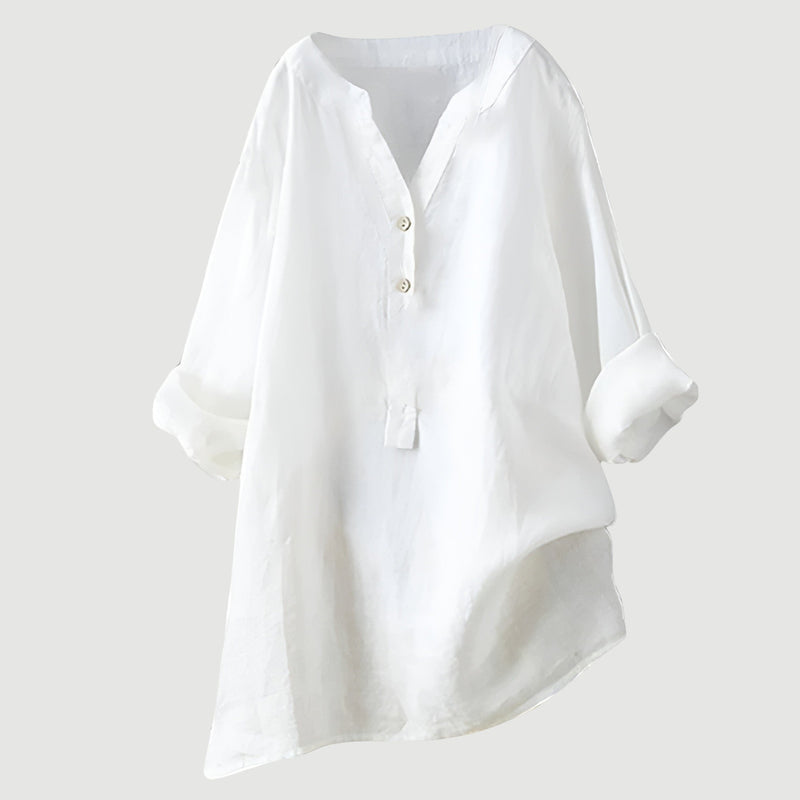 Reine™ – Comfortabele Linnen Blouse