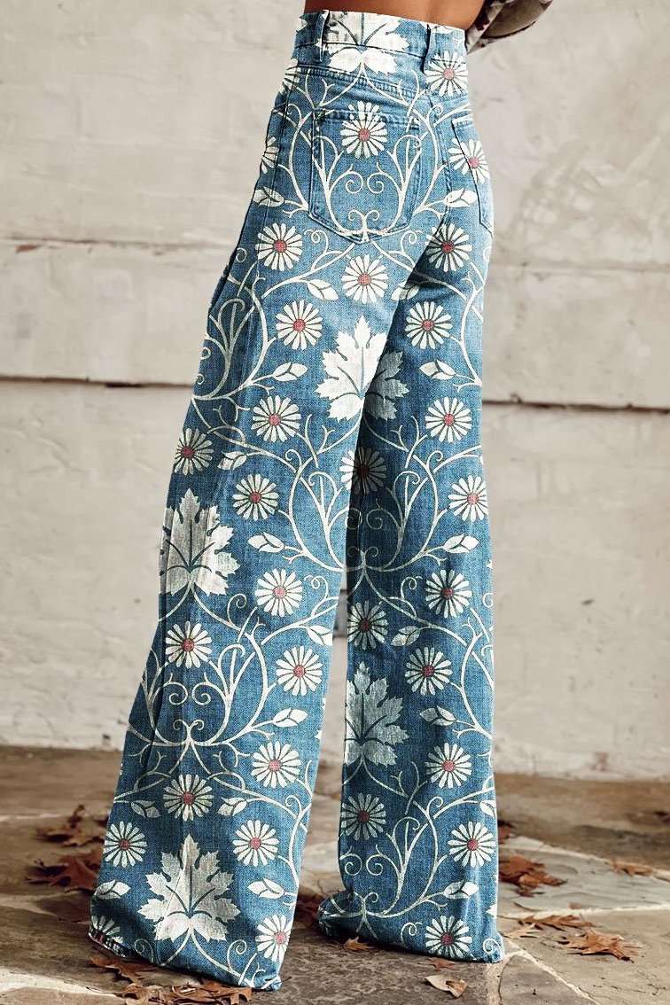 Maya | Charmante Boho Vintagebroek voor een Stijlvolle Look