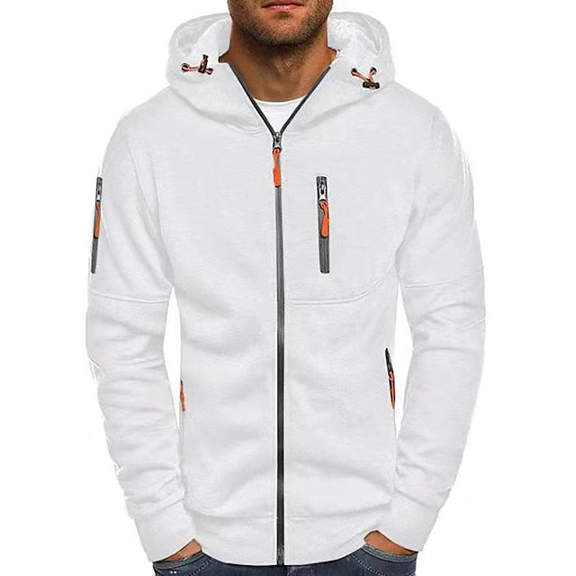 Milan - Flexibele Zip-Up Hoodie