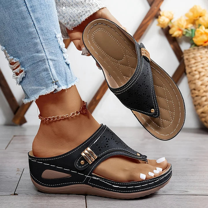 Prime™ | Zomersandalen met Sleehak