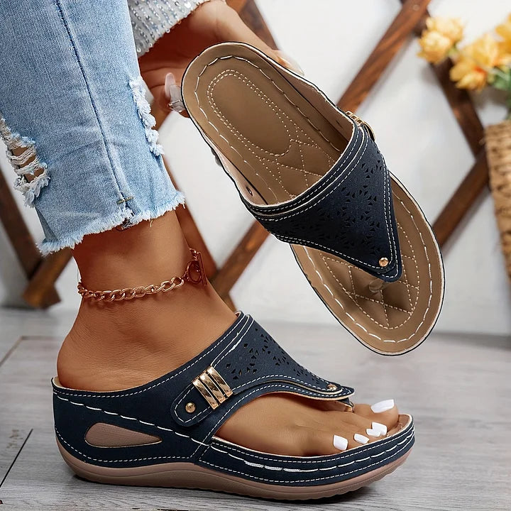 Prime™ | Zomersandalen met Sleehak