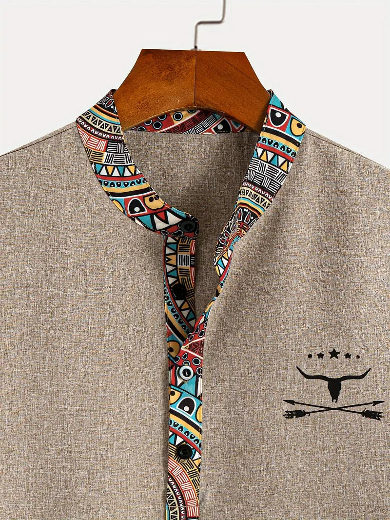 Murat – Elegante Korte Mouwen Overhemd
