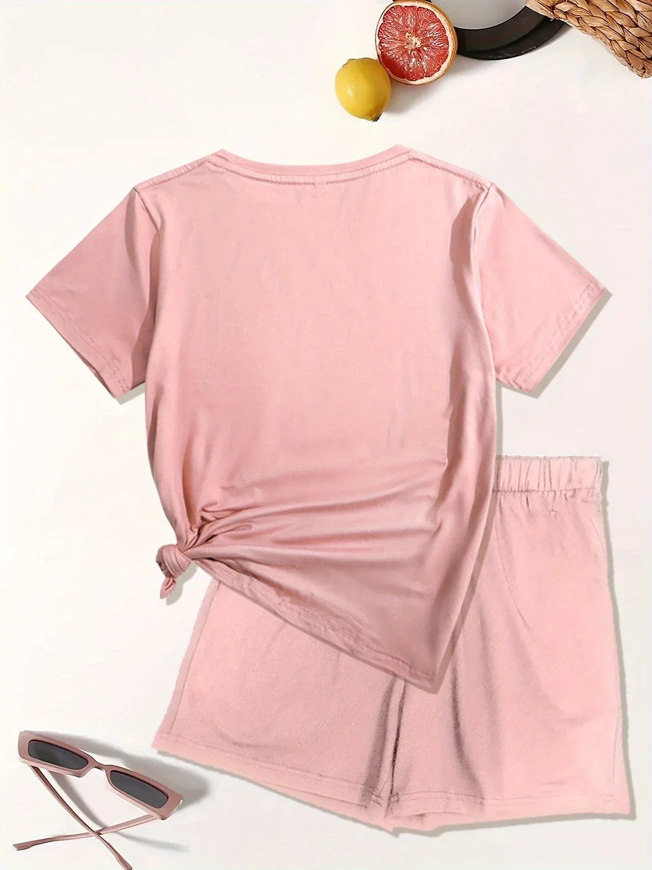 Lyra – Casual Tweedelige Set met Grafische Print