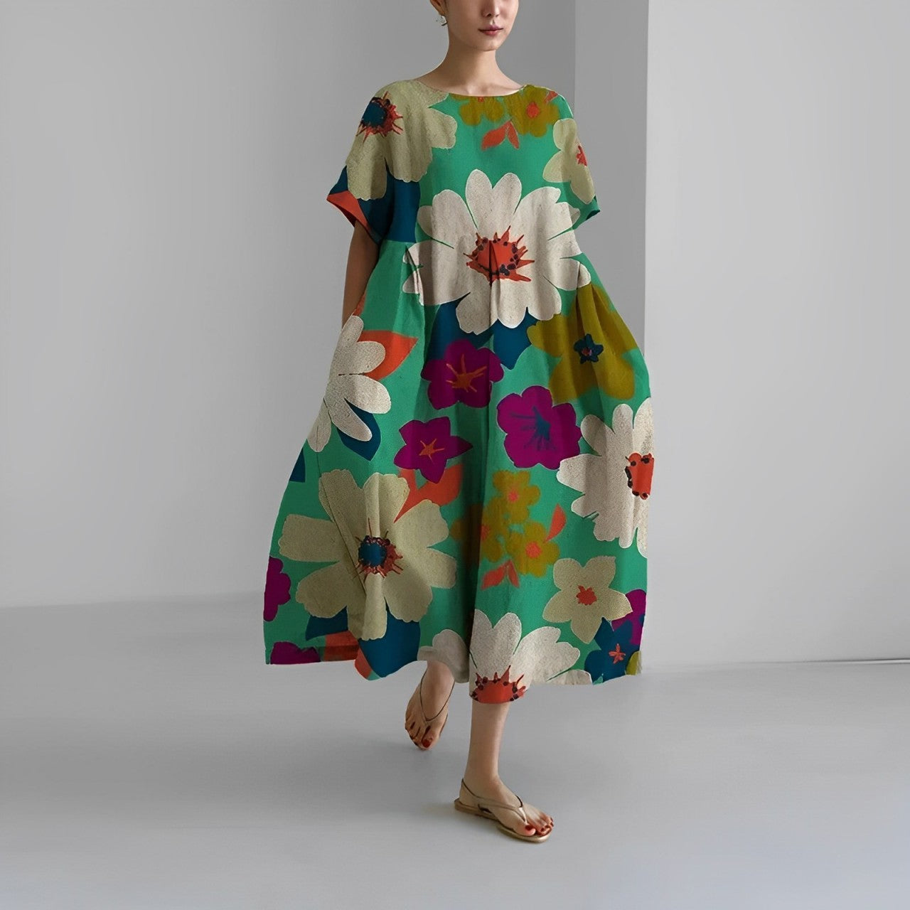 Amelia - Bohemien bloemenjurk