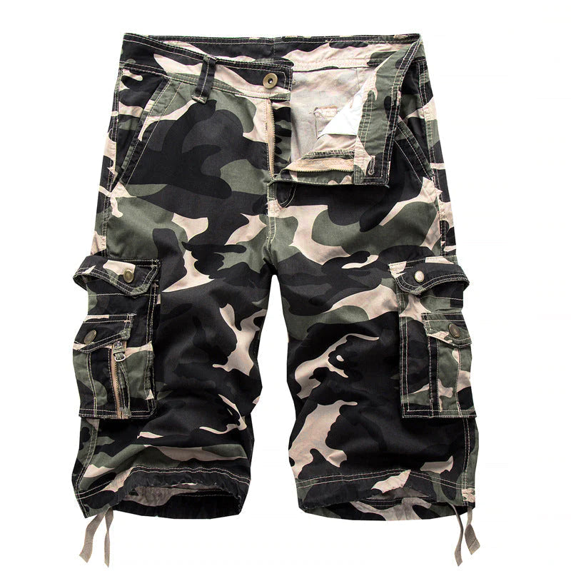 Rick – Outdoor Camo Korte Cargo Broek