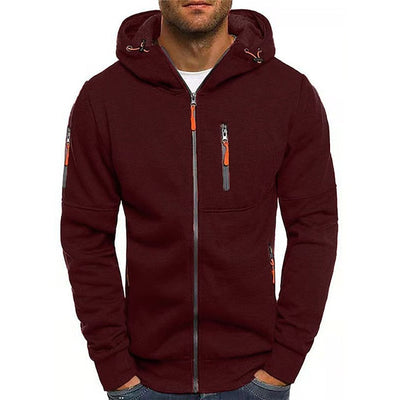 Milan - Flexibele Zip-Up Hoodie