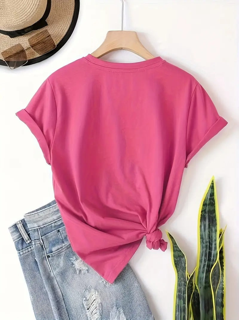 Hjertesag T-shirt | Samen tegen Borstkanker (1+1 GRATIS)