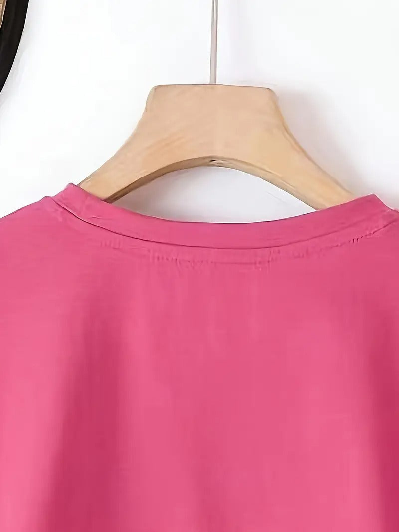 Hjertesag T-shirt | Samen tegen Borstkanker (1+1 GRATIS)