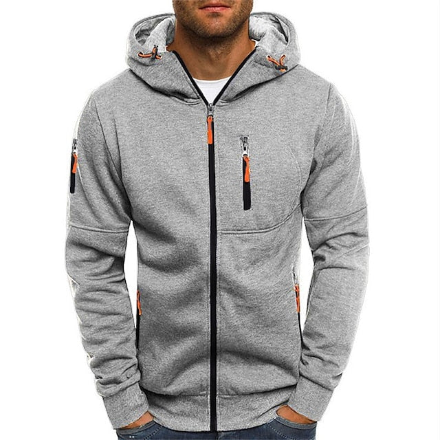 Milan - Flexibele Zip-Up Hoodie