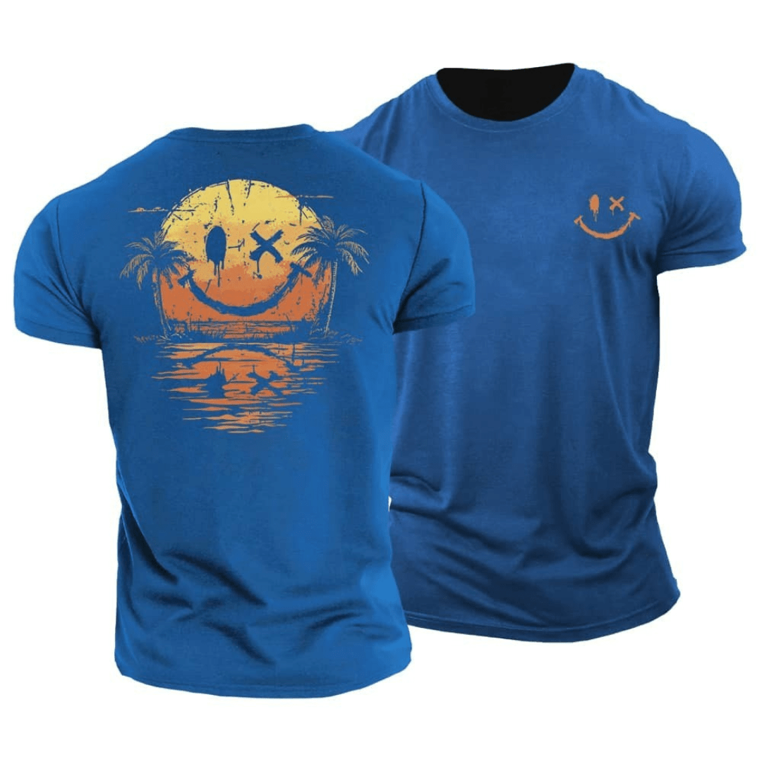 Prime | Sunset Smiley Tee