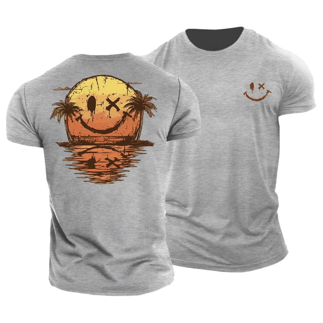 Prime | Sunset Smiley Tee