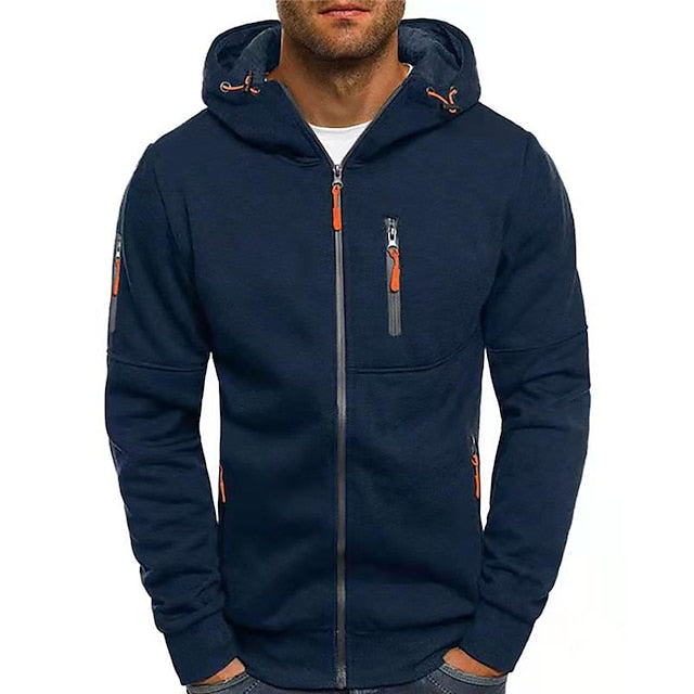 Milan - Flexibele Zip-Up Hoodie