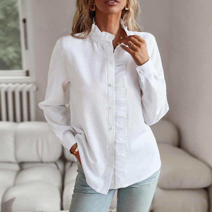 Emma™ | Zachte en Elegante Blouse