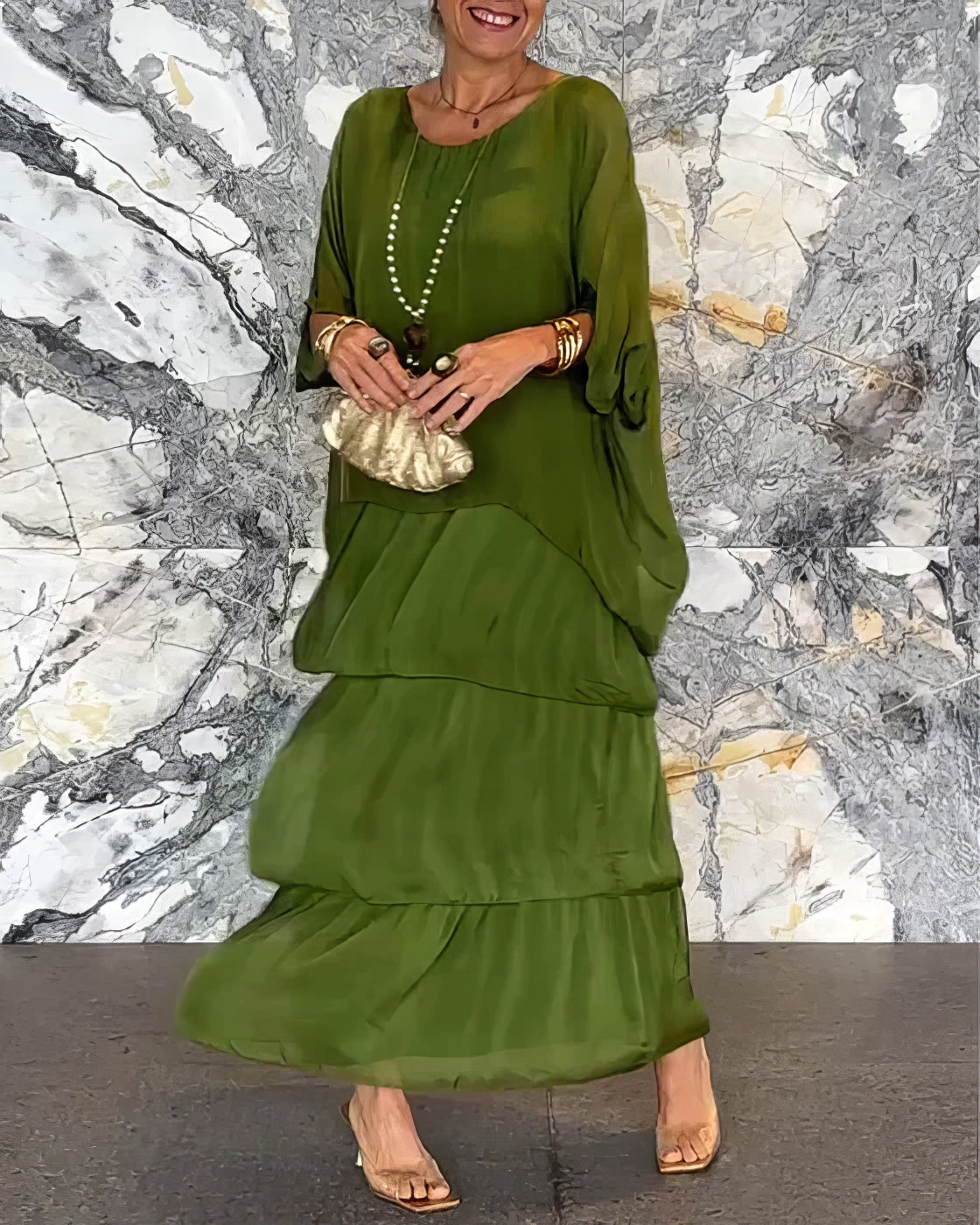 Mathurine™ | Artistieke Losvallende Jurk